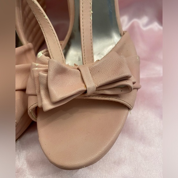 NWOT SIZE 8.5 PINK 2LIPSTOO PLATFORM SANDALS - Picture 5 of 12